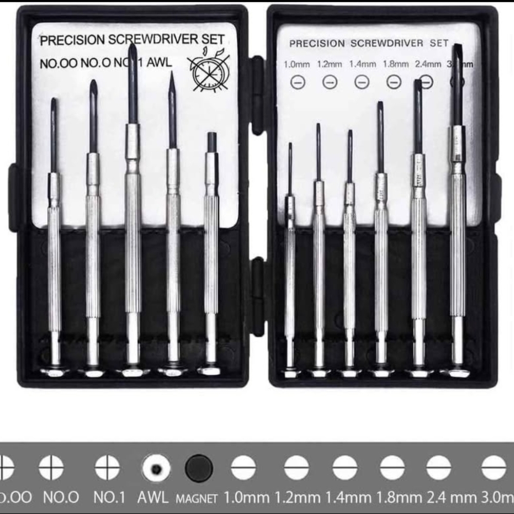 Precision Screwdriver Set with Case - Picture 1 of 4
